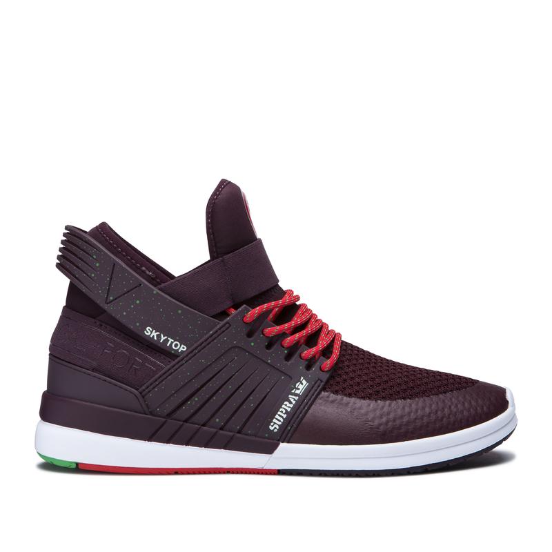 Supra SKYTOP V Sneaker High Damen Lila Kaufen NARUQ7405